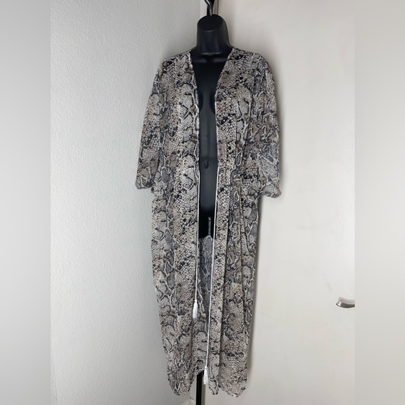 Carlos by Carlos Santana | Tops | Carlos By Carlos Santana Snake Print ...